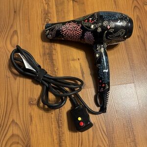 Gem Force Professional ionic Ceramic Science Hairdryer bird & floral pattern